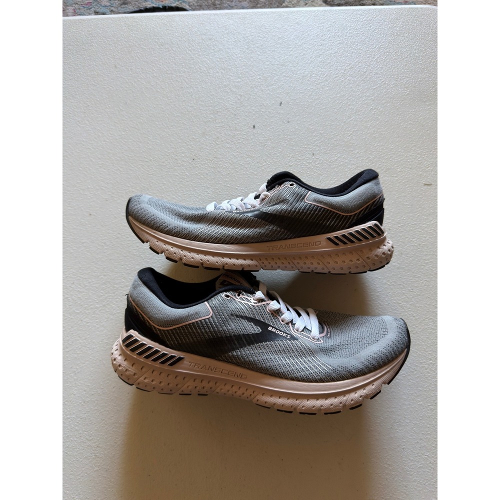 Brooks Transcend 7 Grey Pink Women's Size 8.5 #3159